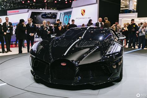 Geneva 2019 Bugatti La Voiture Noire