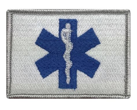 V34 Tactical Emt Ems Star Of Life Emergency Medical Patch Original