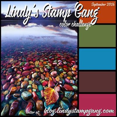 Le Scrapbooking De Badbarbie Lindy S Stamp Gang September Challenge