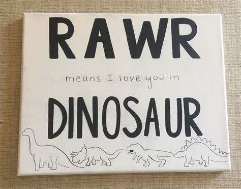 Rawr Means I Love You In Dinosaur Love You Etsy Selling On Etsy