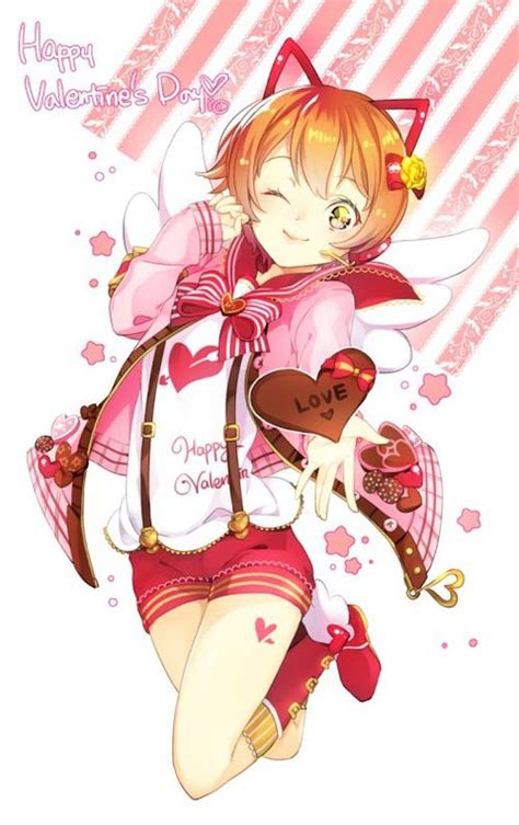Happy Valentines Day Anime And Kawaii Image Neko Girl Kawaii Anime
