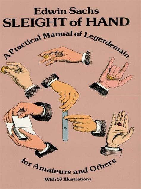 Sleight Of Hand Sleight Of Hand Magic Tricks Magic Book