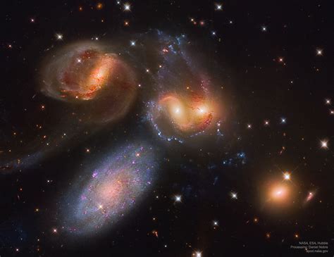 Apod 2019 June 3 Stephans Quintet From Hubble