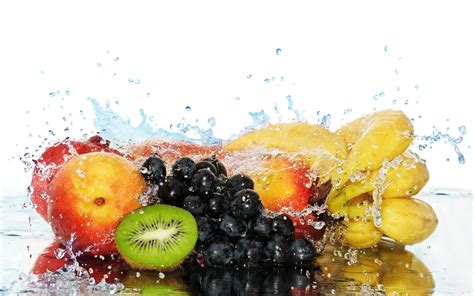 Images Drops Food Fruit Water Wet 3840x2400