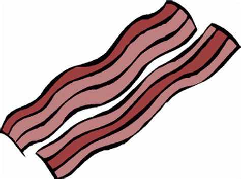 Bacon Clipart Png Black