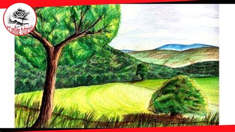 How To Paint A Realistic Landscape With Colored Pencil Fine Art With