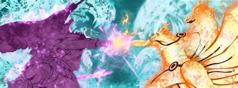 Anime Naruto Vs Sasuke Facebook Cover