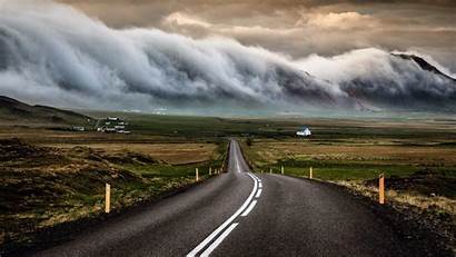 Iceland Road Wallpapers Travel Nature Scene