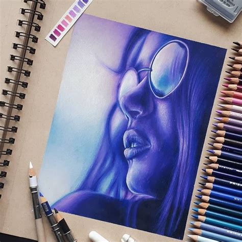 Pin By Chambersa On Art In Toned Paper Colorful Drawings Color