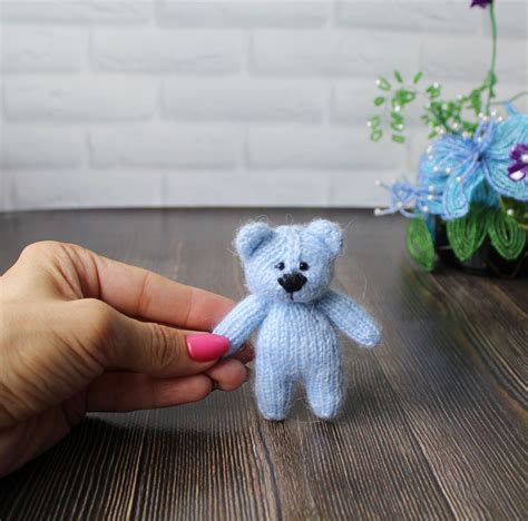 Knitting Pattern Teddy Bear Photo Prop Newborn Pdf Video Diy Etsy