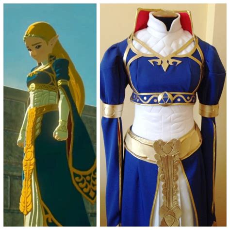 Princess Zelda Breath Of The Wild Royal Dress Zelda Botw Etsy
