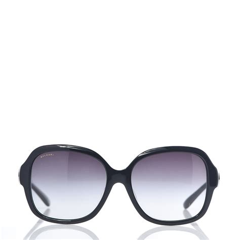 Bulgari Oversized Sunglasses 8124 B Black 529007 Fashionphile
