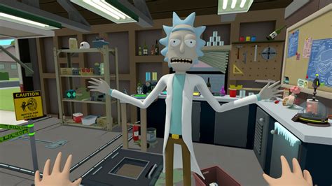 Rick And Morty Virtual Rick Ality Coming To Playstation Vr In 2018