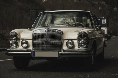 Old Retro Mercedes Benz 280s Editorial Stock Photo Image Of