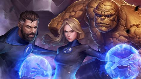 3840x2160 Marvel Future Fight Fantastic Four 4k Hd 4k Wallpapers