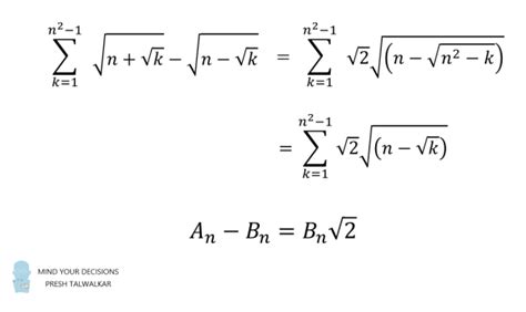 Fraction Sum Of Nested Square Roots Mind Your Decisions