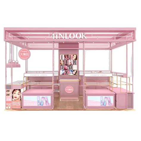High End Cosmetic Kiosk And Makeup Display For Sale Mall Kiosk