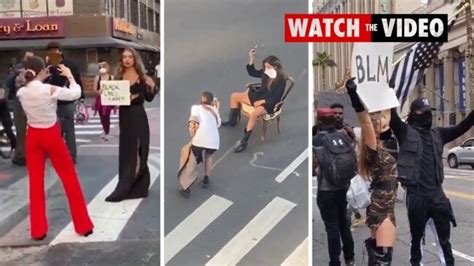 Kris Schatzel Russian Born Influencer Defends Us Protest ‘photo Shoot