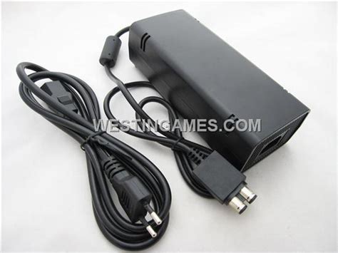 Designers Black Power Brick Supply Ac Adapter 135w For Microsoft Xbox
