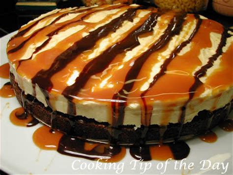 Cooking Tip Of The Day No Bake Turtle Brownie Cheesecake