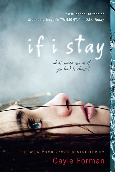 Open Book Empty Cup If I Stay By Gayle Forman