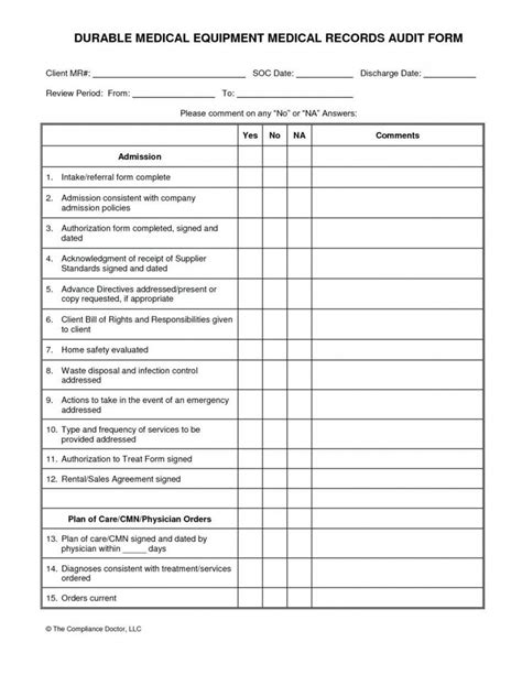 Browse Our Example Of Supplier Audit Checklist Template Checklist