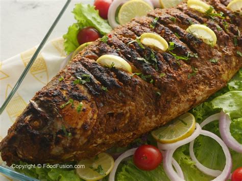 Bbq Spicy Grilled Fish Food Fusion