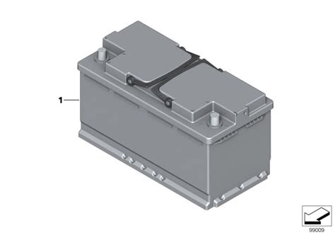 61216924023 bmw оригинальная акк.батарея bmw agm. 61216924023 - Original BMW AGM-battery. 90 AH - Genuine ...