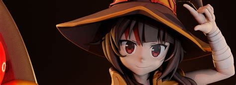 Megumin Konosuba 3d Print Model Flippednormals