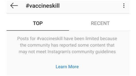 Instagram Blocks Vaccine Hoax Hashtags Bbc News