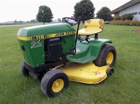 1980 John Deere 116 Lawn And Garden And Commercial Mowing John Deere