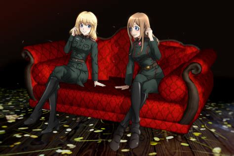 Viktoriya Ivanovna Serebryakov Youjo Senki Drawn By Genyagenya67