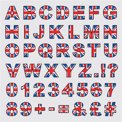 Great Britain Alphabet Stock Photography Image 23146922