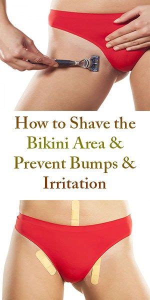 How To Shave The Bikini Area Prevent Bumps Irritation Beauty
