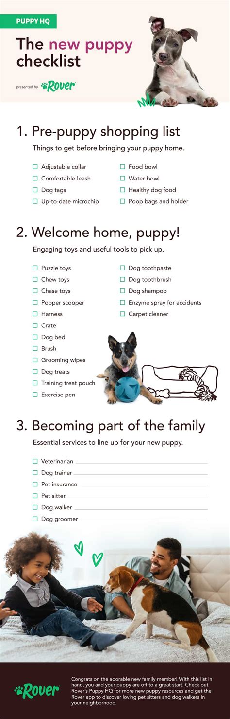 The New Puppy Checklist Essentials For New Pet Parents