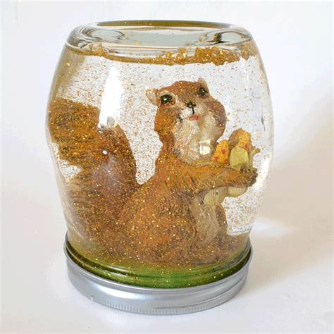 Diy Fall Snow Globe By Mom Spark Excellent Tutorial Covers Several
