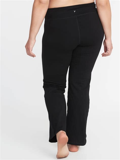High Waisted Plus Size Boot Cut Yoga Pants Old Navy