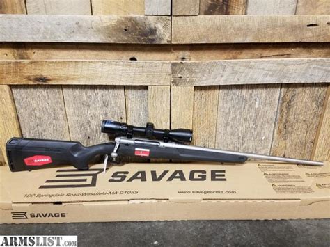 Armslist For Sale Savage Axis Ii Xp Stainless Steel Package Deal 65