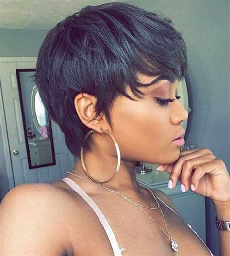 Beautiful Short Hairstyles For Pretty Black Ladies The