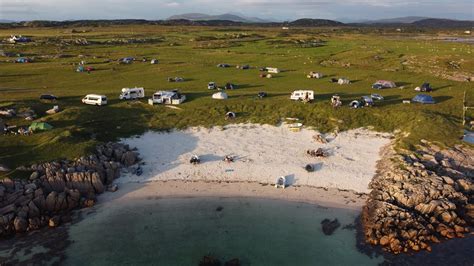 Fidden Farm Campsite Fionnphort Isle Of Mull Scotland Youtube