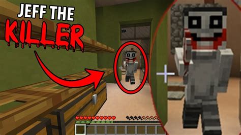 I Am Being Stalked By Jeff The Killer In Minecraft Scary Minecraft