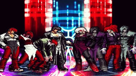 Kof Mugen Iori Yagami Team Vs Element Team Youtube