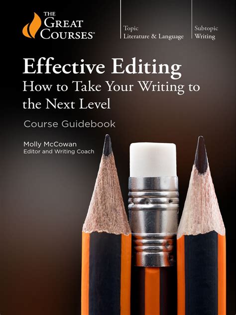 Effective Editing How To Take Your Writing To The Next Level Pdf