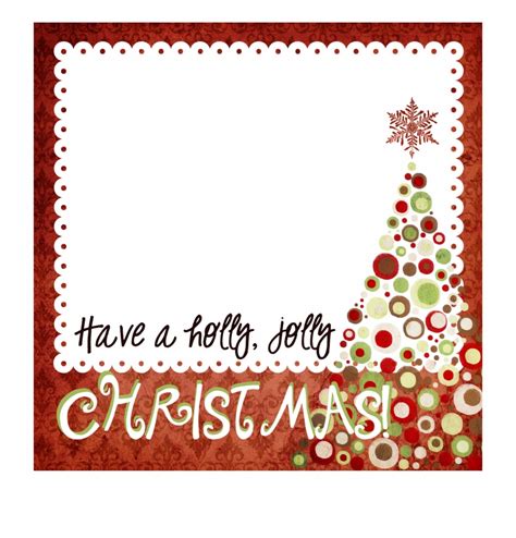 Christmas Card Templates Free Merry Christmas Closing Sign