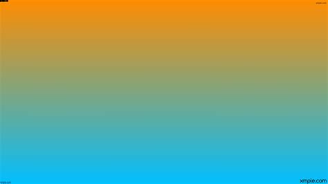 Orange And Blue Gradient Background