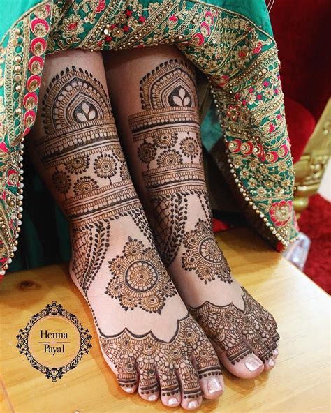 Indian Bridal Mehendi Design For The Feet Legs Mehndi Design Bridal