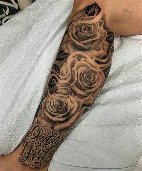 50 Amazing Calf Tattoos Art And Design Calf Tattoo Rose Tattoos