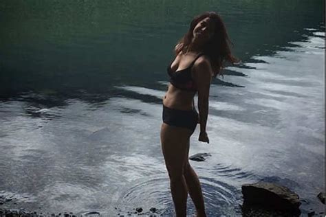 Wayward Pines Actress Nimrat Kaur Sizzles In A Bikini On Her Recent