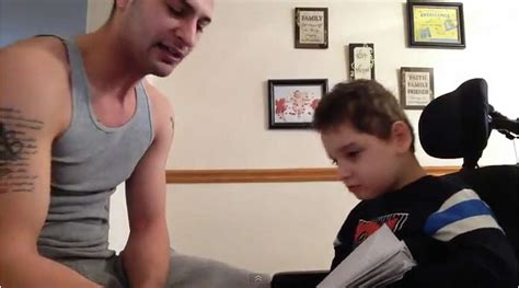 video of brookfield dad singing to disabled son goes viral