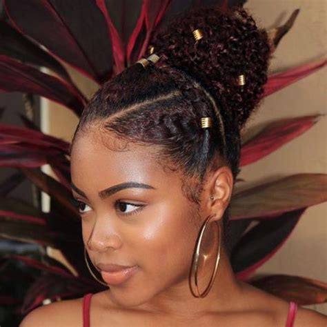 10 Easy Ways To Style Your Curly Hair Pinned Back For A Chic And